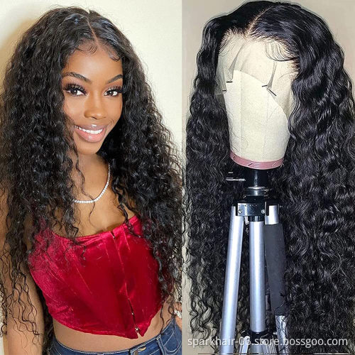 Hd 13X6 Lace Frontal Wigs Brazilian Virgin Human Hair Wigs Vendor Cheap Wholesale Women Front Lace Human Hair Wig